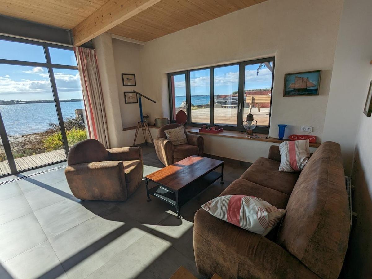 Le Chantier D 'Ernest- Loft T4 Les Pieds Dans L' Eau Carantec Exterior photo