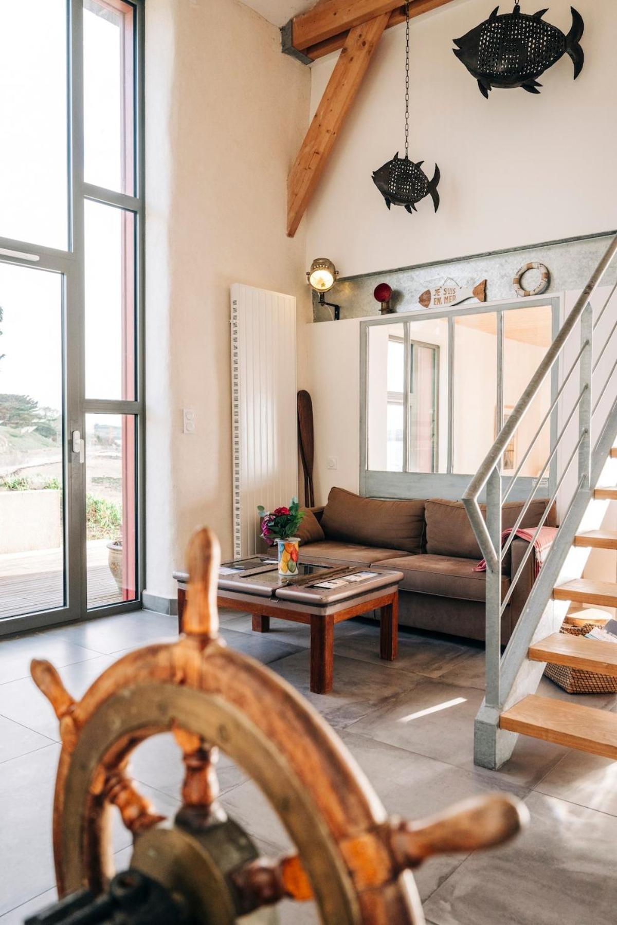 Le Chantier D 'Ernest- Loft T4 Les Pieds Dans L' Eau Carantec Exterior photo