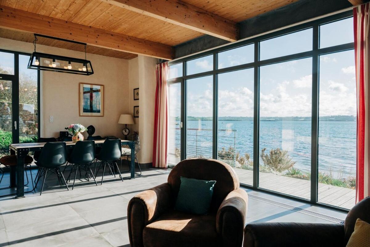 Le Chantier D 'Ernest- Loft T4 Les Pieds Dans L' Eau Carantec Exterior photo